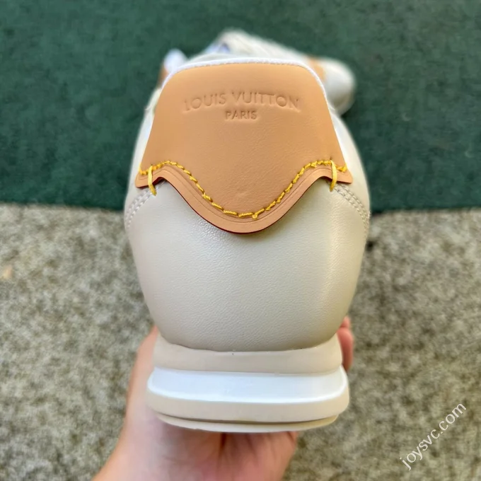 LV Football Shoes Beige Brown LOUIS VUITTON x Nigo Collaboration FW25