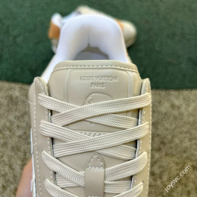 LV Football Shoes Beige Brown LOUIS VUITTON x Nigo Collaboration FW25