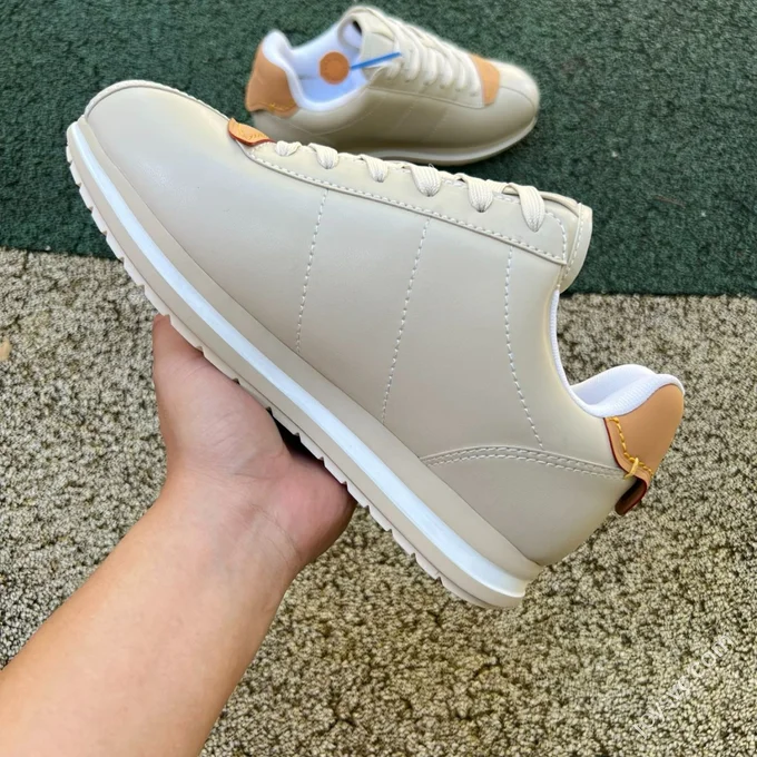 LV Football Shoes Beige Brown LOUIS VUITTON x Nigo Collaboration FW25