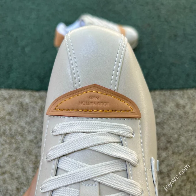 LV Football Shoes Beige Brown LOUIS VUITTON x Nigo Collaboration FW25