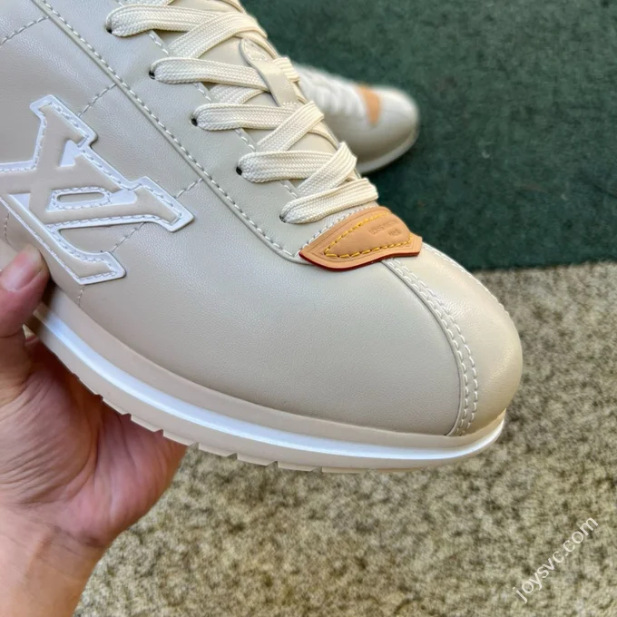 LV Football Shoes Beige Brown LOUIS VUITTON x Nigo Collaboration FW25