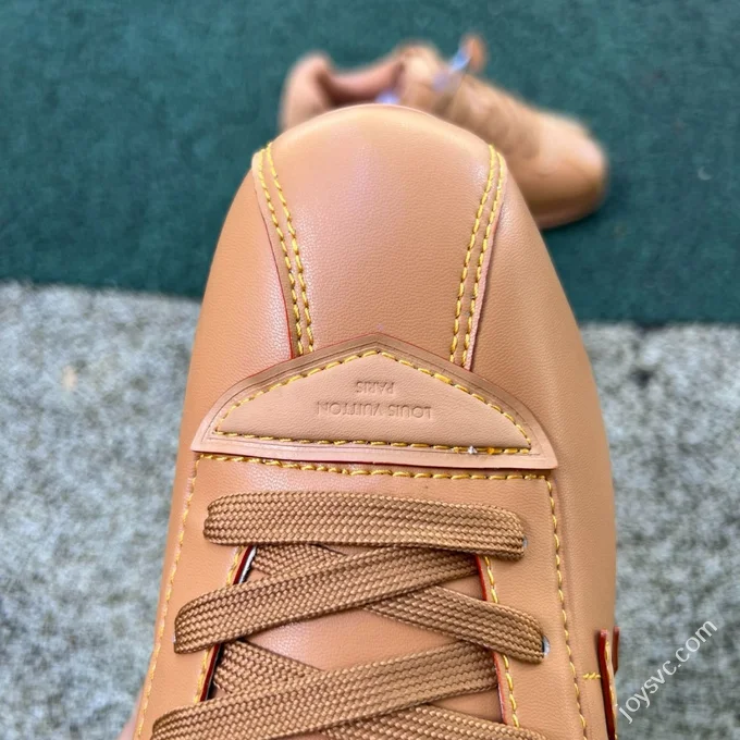 LV Football Shoes Beige LOUIS VUITTON x Nigo Collaboration FW25