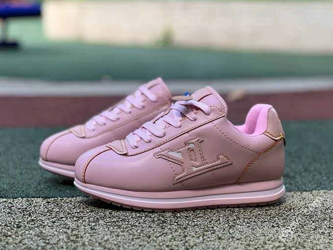 LV Football Shoes Pink LOUIS VUITTON x Nigo Collaboration FW25