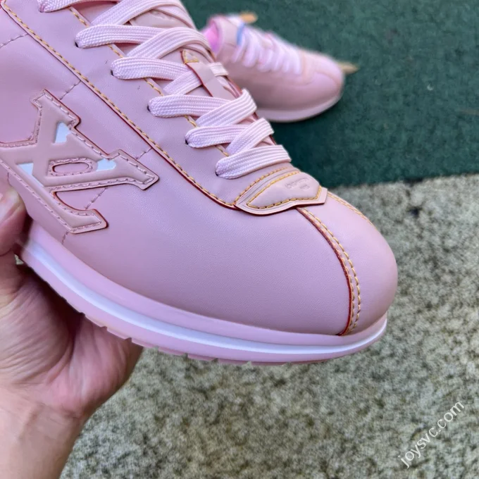LV Football Shoes Pink LOUIS VUITTON x Nigo Collaboration FW25