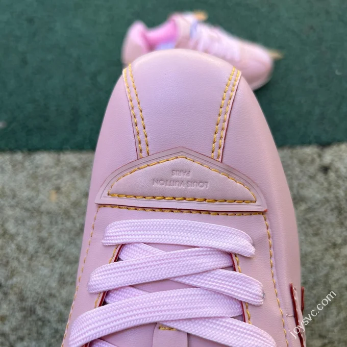 LV Football Shoes Pink LOUIS VUITTON x Nigo Collaboration FW25