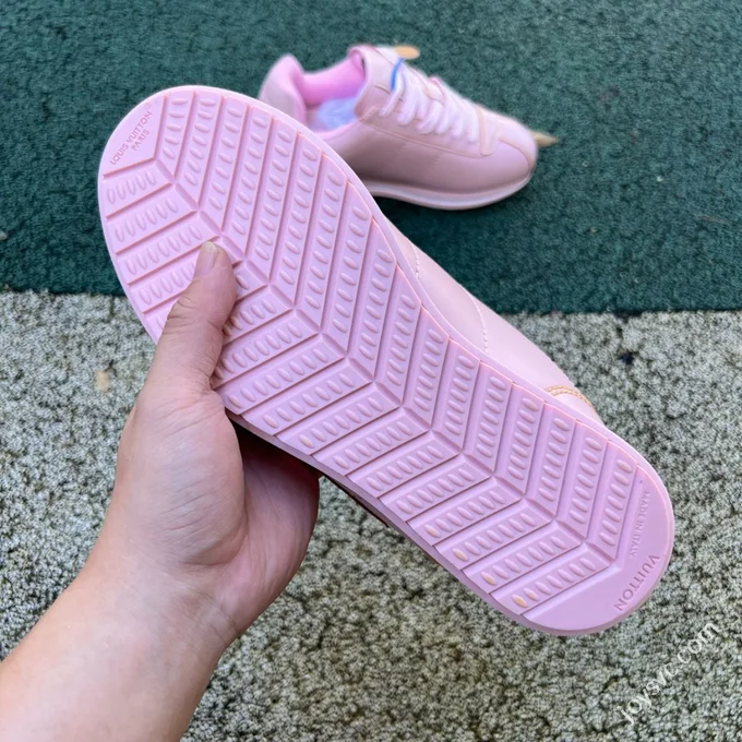 LV Football Shoes Pink LOUIS VUITTON x Nigo Collaboration FW25