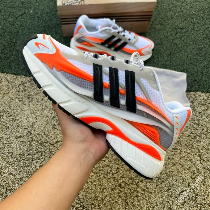 Pure Original Pharrell Williams x adidas Jellyfish Dad Shoes White Orange JP9261