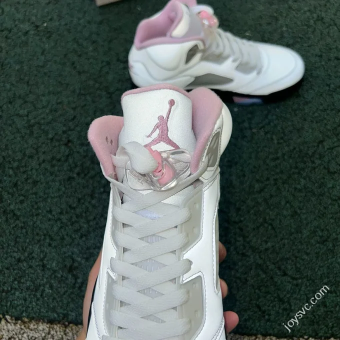 Referee Pure Original AJ5 White Pink 