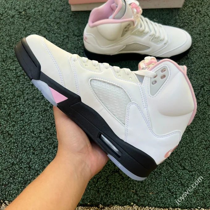 Referee Pure Original AJ5 White Pink 