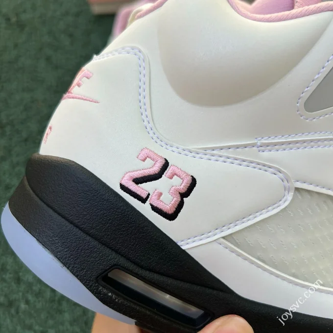 Referee Pure Original AJ5 White Pink 