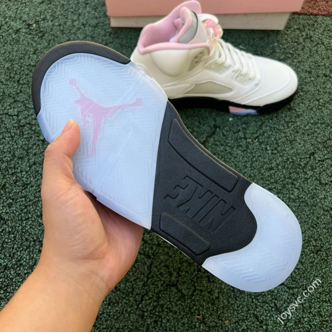 Referee Pure Original AJ5 White Pink 