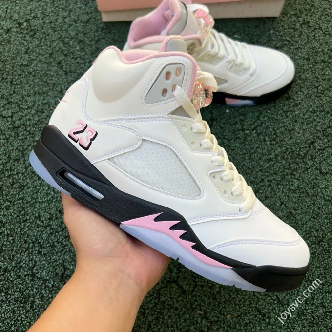 Referee Pure Original AJ5 White Pink 