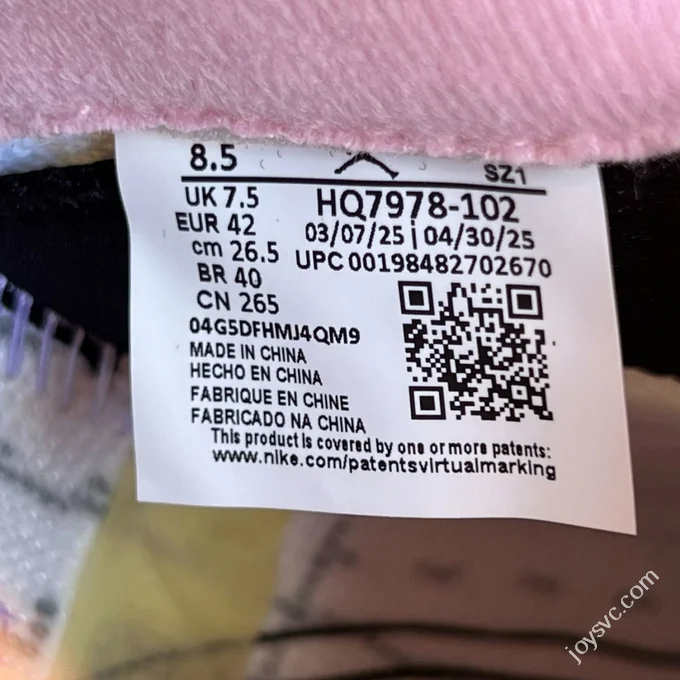 Referee Pure Original AJ5 White Pink 