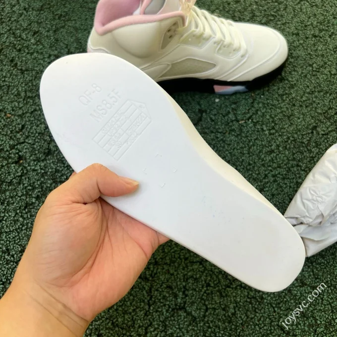 Referee Pure Original AJ5 White Pink 