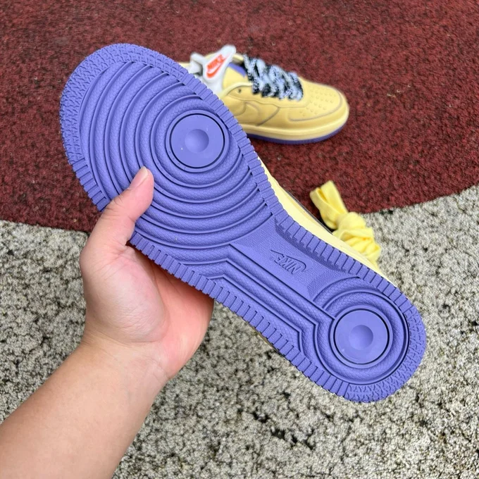 Pure Original Air Force 1 AF1 Kobe Bryant Purple Gold HV9408-700