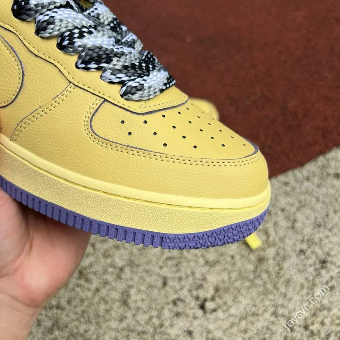 Pure Original Air Force 1 AF1 Kobe Bryant Purple Gold HV9408-700