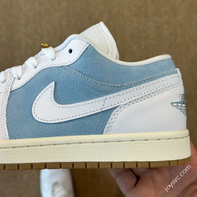 DT Pure Original AJ1 Low Top Denim Blue White HQ2004-400