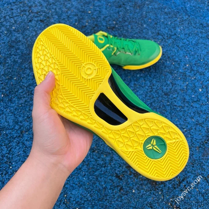 GX Pure Original Kobe 8 Oregon Ducks Green Yellow 