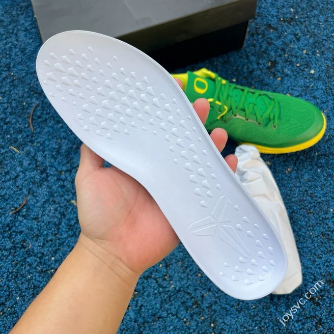 GX Pure Original Kobe 8 Oregon Ducks Green Yellow 