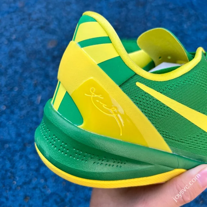 GX Pure Original Kobe 8 Oregon Ducks Green Yellow 