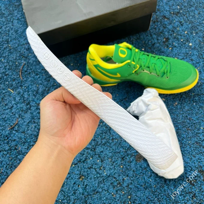 GX Pure Original Kobe 8 Oregon Ducks Green Yellow 