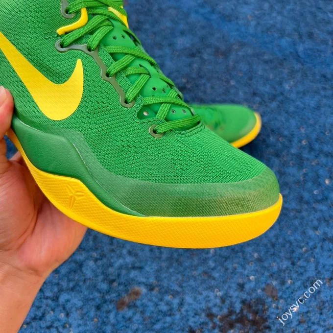 GX Pure Original Kobe 8 Oregon Ducks Green Yellow 