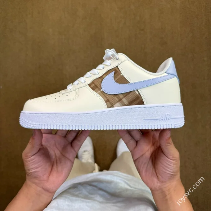 3A Pure Original Air Force 1 AF1 Beige Brown IH7352-001
