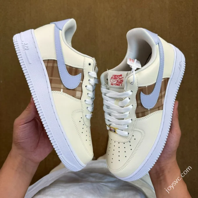 3A Pure Original Air Force 1 AF1 Beige Brown IH7352-001