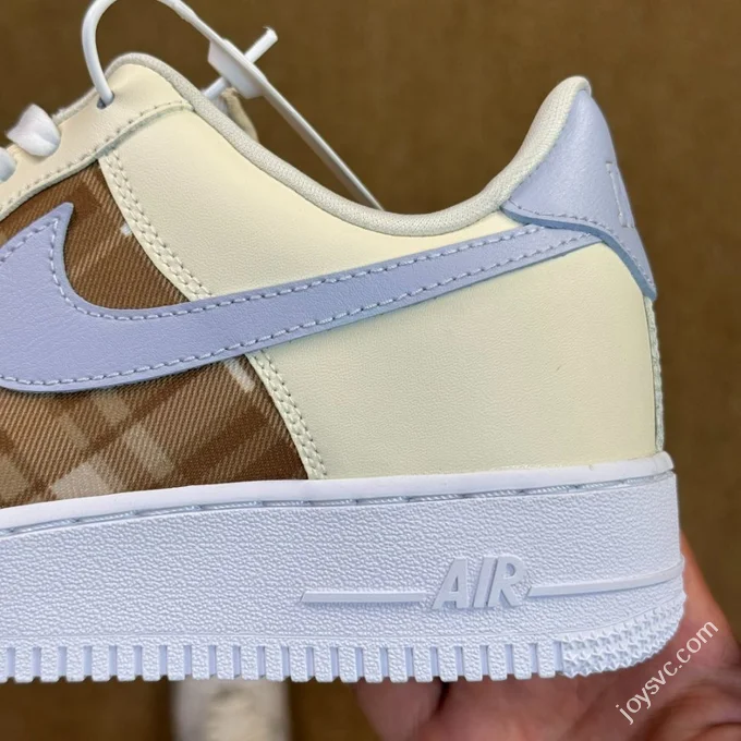 3A Pure Original Air Force 1 AF1 Beige Brown IH7352-001
