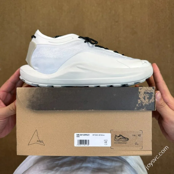 Roa Sella Outdoor Shoes Nylon Pure White Gorpcore