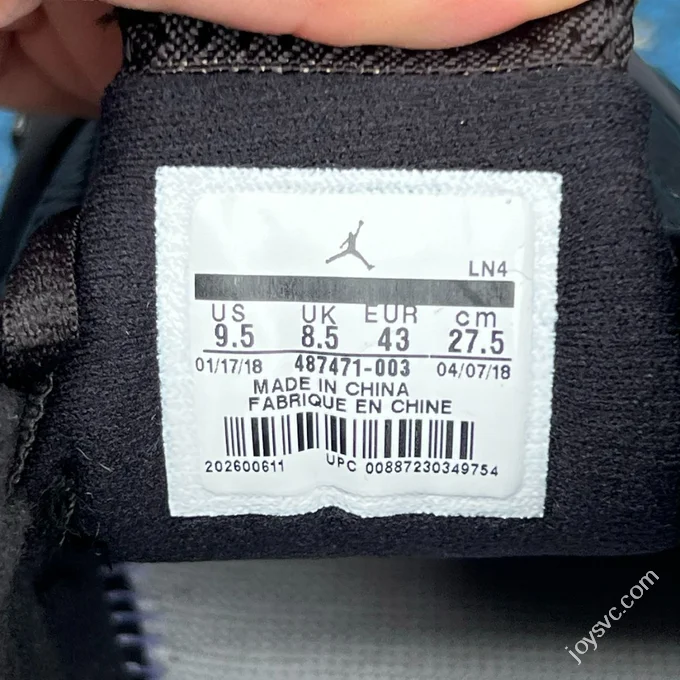 Pure Original AJ14 Black Red 