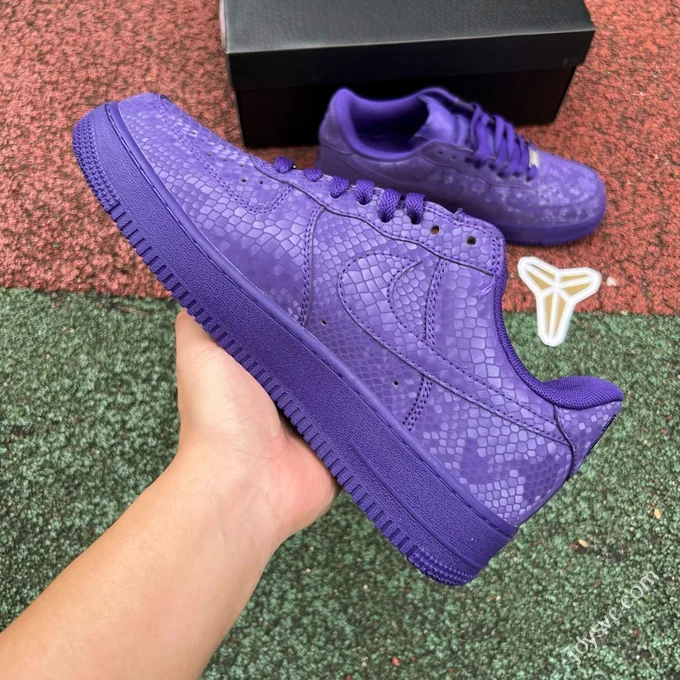 Pure Original Air Force 1 Kobe Collaboration Purple IB0018-500
