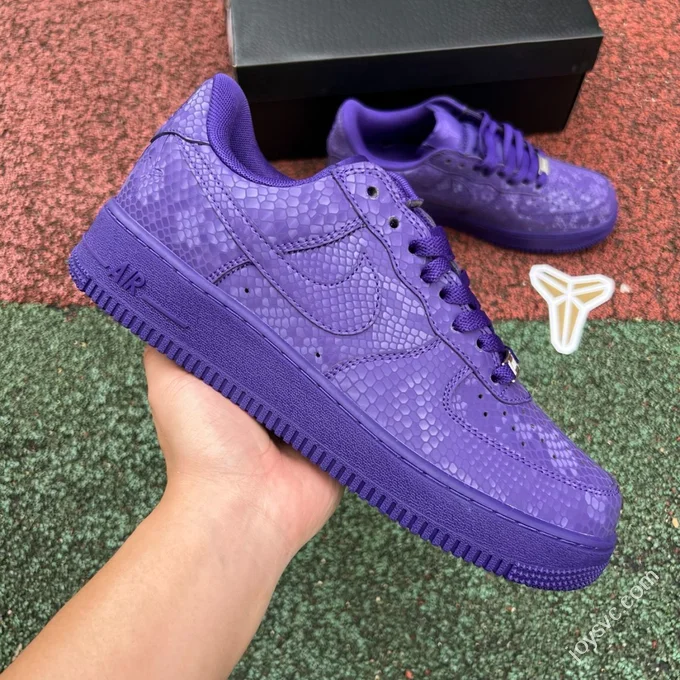 Pure Original Air Force 1 Kobe Collaboration Purple IB0018-500