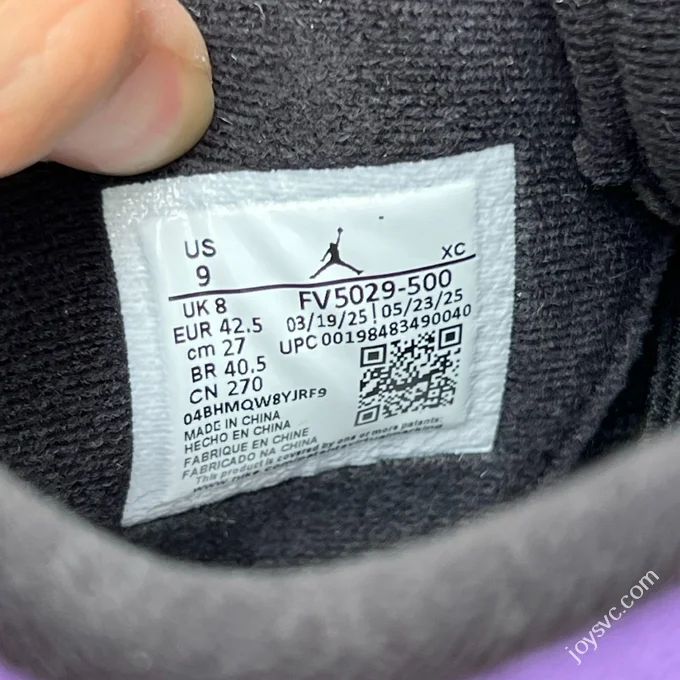 Pure Original AJ4 Lakers OG FV5029-500