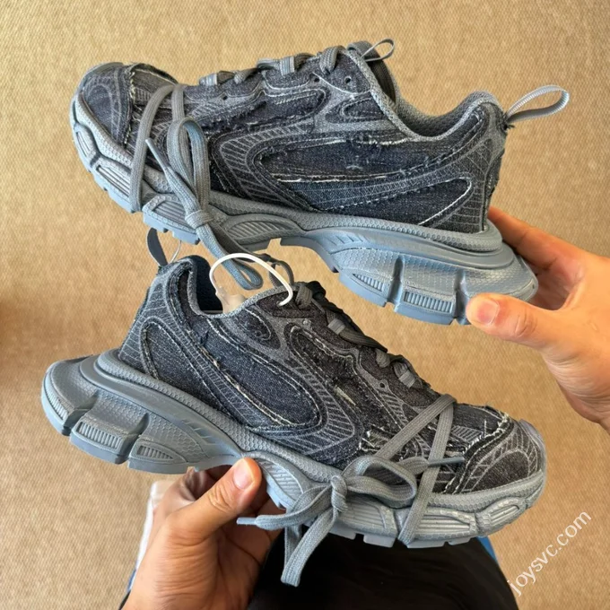 VG Balenciaga 3XL 10th Generation Denim Canvas Dark Blue