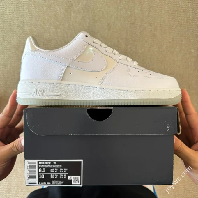 3A Pure Original Air Force 1 AF1 Aurora Creamy White IH3204-100