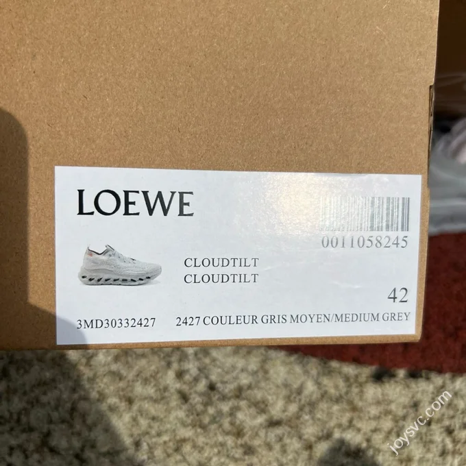 On x LOEWE Cloudtilt Grey