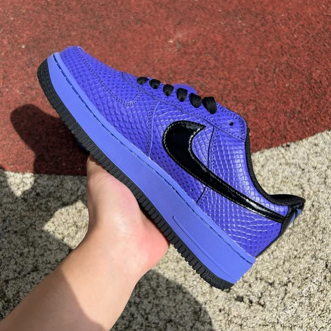 Nike Air Force 1 Kobe AF1 Barcelona Black Purple II7062-500