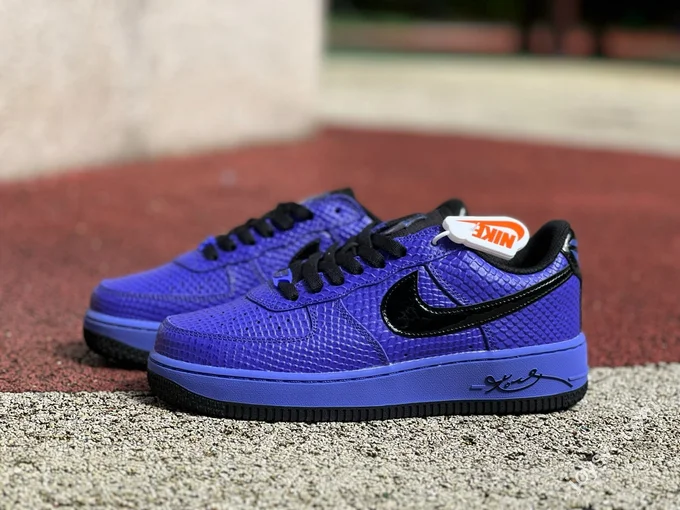 Nike Air Force 1 Kobe AF1 Barcelona Black Purple II7062-500