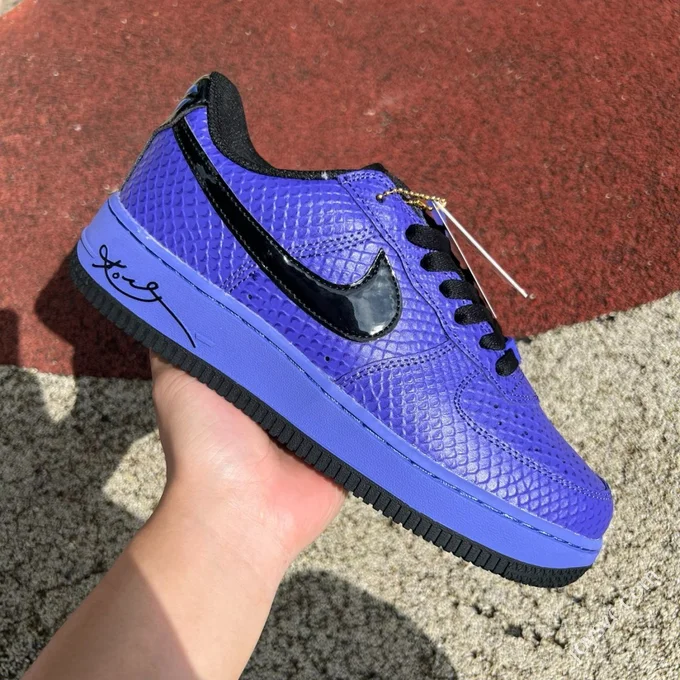 Nike Air Force 1 Kobe AF1 Barcelona Black Purple II7062-500