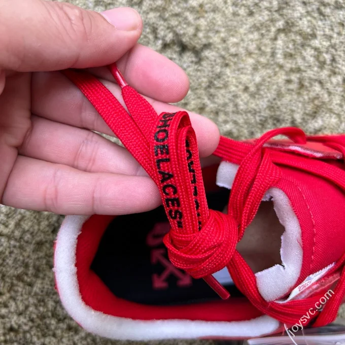 Off-White x Nike Air Force 1 Low Black Red DD1876-600