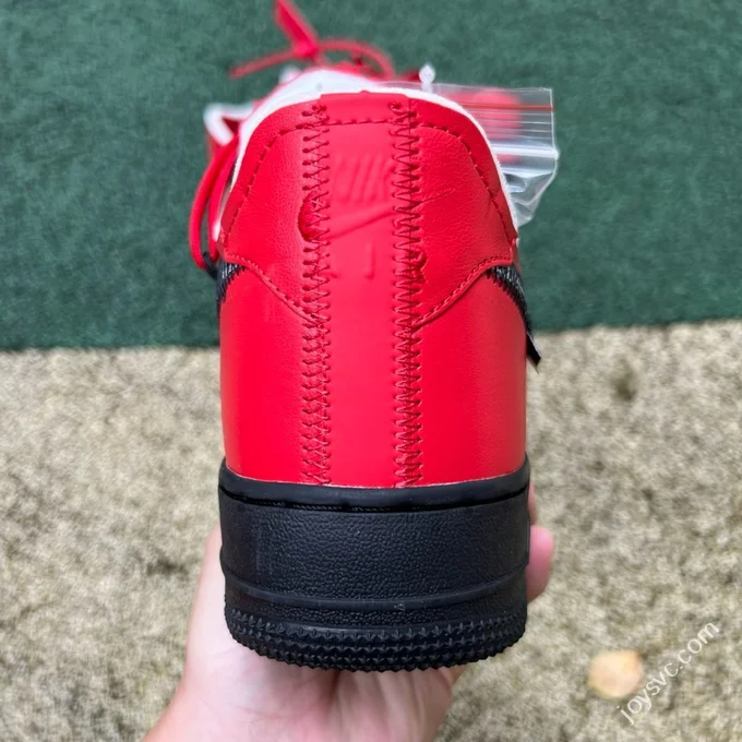 Off-White x Nike Air Force 1 Low Black Red DD1876-600