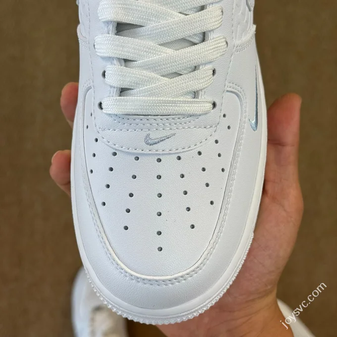 3A Pure Original Air Force 1 AF1 Small Hook White Embossed IH4475-100