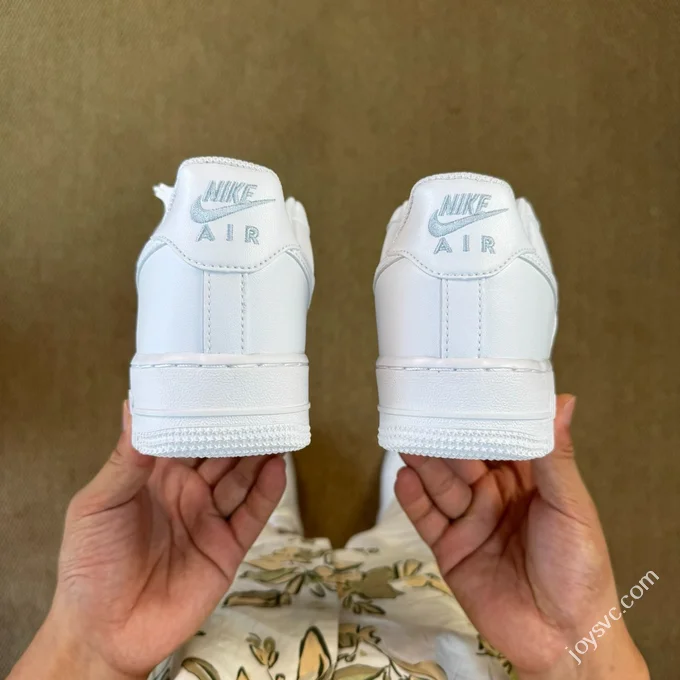 3A Pure Original Air Force 1 AF1 Small Hook White Embossed IH4475-100