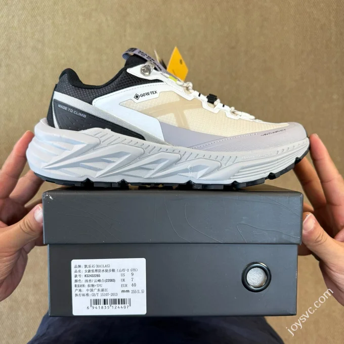 KAILAS Mountain Hike-2 GTX Outdoor Trail Shoes Light Apricot White KS2432265-22083