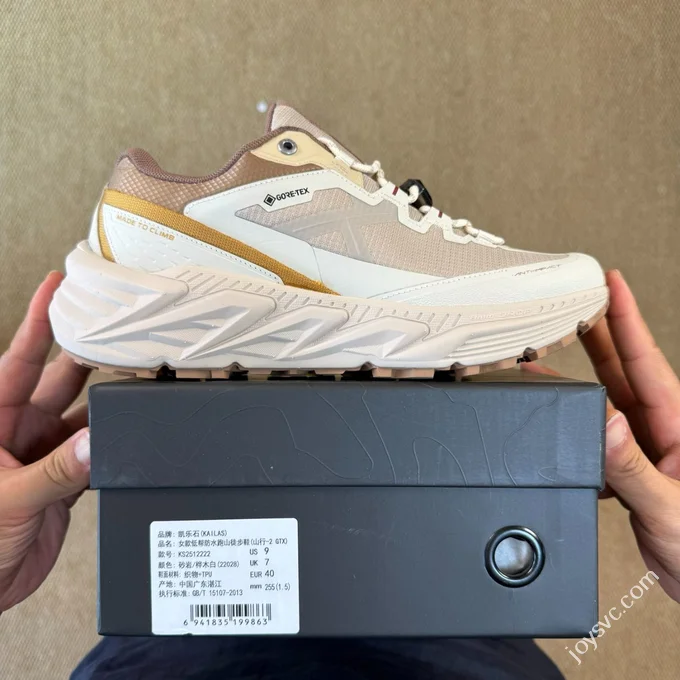 KAILAS Mountain Hike-2 GTX Outdoor Trail Shoes Sandstone Birch White KS2512222-22028