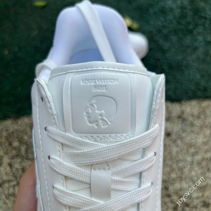 LV Soccer Shoes Pure White LOUIS VUITTON x Nigo Collaboration FW25