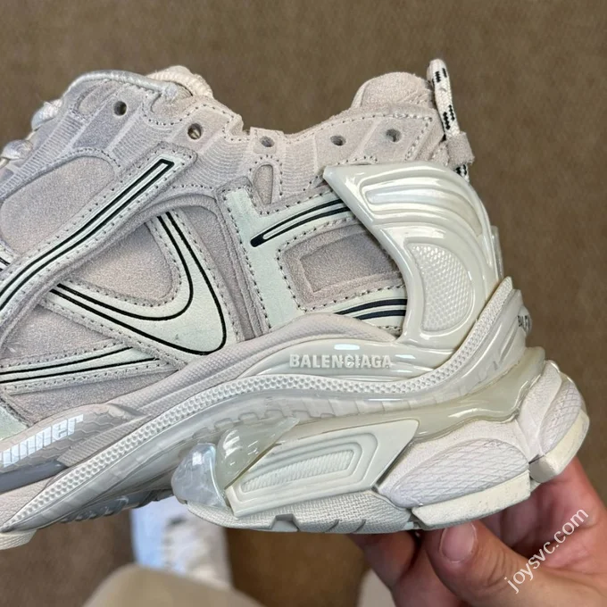 VG Balenciaga Runner 7.0 New Suede Beige White