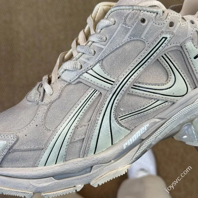 VG Balenciaga Runner 7.0 New Suede Beige White