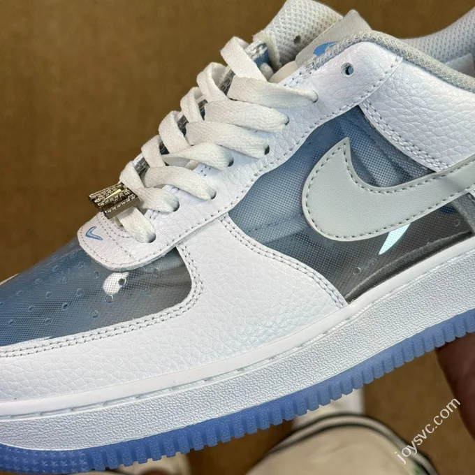 3A Pure Original Air Force 1 AF1 Translucent Sea Salt Blue IB5724-100